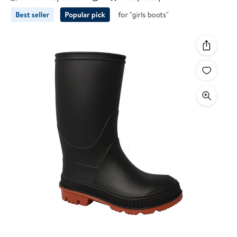 Wonder Nation kids Rubber Boots